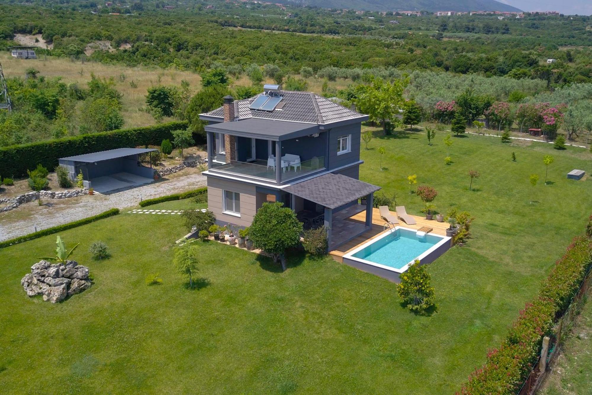 Zeusplace Pool Villa Olympus Riviera Litochoro Exterior photo