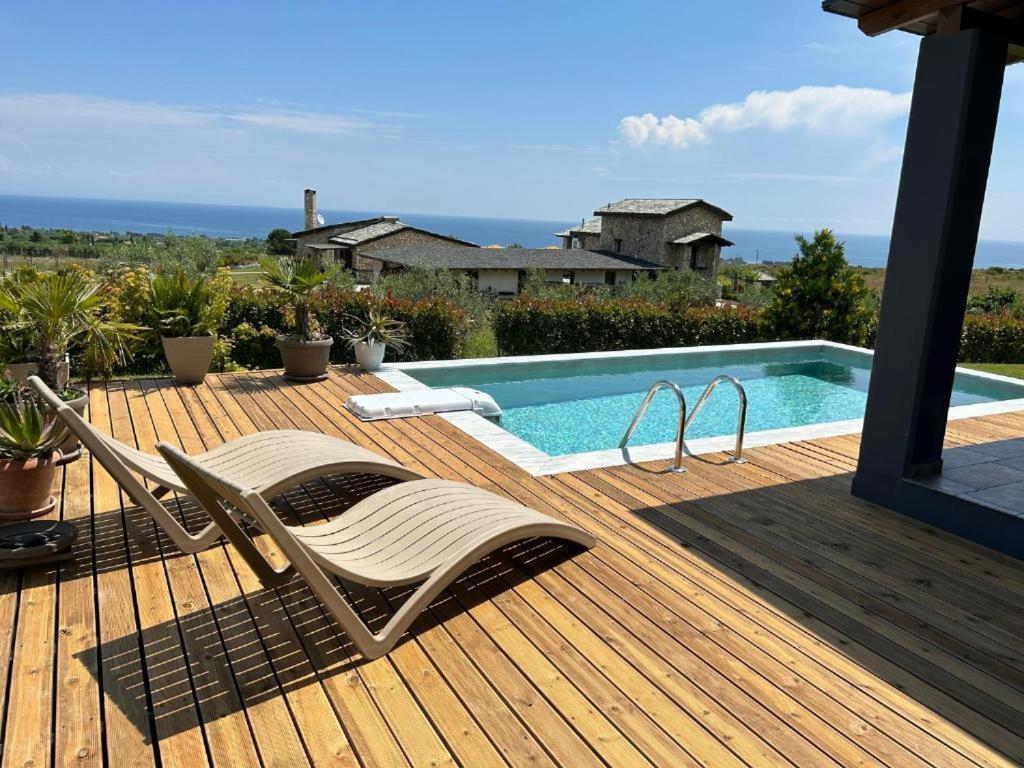 Zeusplace Pool Villa Olympus Riviera Litochoro Exterior photo